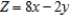 Find the optimal (maximum and minimum) values of the objective function on the feasible set . If no maximum or minimum value exists, enter no. __________, __________