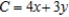 You are given a linear programming problem.Use the method of corners to solve the problem. Maximize