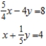<strong>Determine whether the system of linear equations has one and only one solution, infinitely many solutions, or no solution. Find all solutions whenever they exist. </strong> A) one and only one solution B) one and only one solution C) infinitely many solutions D) one and only one solution E) no solution