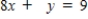 <strong>Write the augmented matrix corresponding to the given system of equations. </strong> A) B) C) D) E)