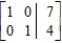 Indicate whether the matrix is in row-reduced form. Answer yes or no. 