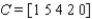 Identify the row matrix. What is its transpose?      