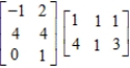 Compute the indicated product. ​   ​