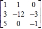 Find the inverse of the given matrix, if it exists. Verify your answer. 