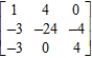 Find the inverse of the given matrix, if it exists. If not, write does not exist. Verify your answer. 