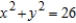 <strong>Find an equation of the circle that satisfies the given conditions. Center at the origin and passes through (5, 1)</strong> A) B) C) D) E)