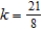 Determine whether the statement is true or false. If it is true, explain why it is true. If it is false, give an example to show why it is false. The point (1, k) lies on the line with equation 3x + 8y = 24 if and only if .