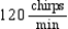 Entomologists have discovered that a linear relationship exists between the number of chirps of crickets of a certain species and the air temperature. When the temperature is   , the crickets chirp at the rate of   , and when the temperature is   , they chirp at the rate of   . Find N as a function of T and use this formula to determine the rate at which the crickets chirp when the temperature is   .