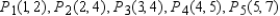 Find the equation of the least-squares line for the data.  