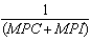 <strong>The formula for the Keynesian multiplier with net exports is</strong> A) . B) . C) . D) . E) .