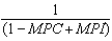 <strong>The formula for the Keynesian multiplier with net exports is</strong> A) . B) . C) . D) . E) .