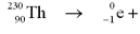 <strong>Which of the following correctly balances this decay reaction? ___</strong> A) B) C) D)