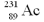 <strong>Which of the following correctly balances this decay reaction? ___</strong> A) B) C) D)