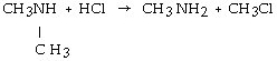 <strong>Which of the following represents the complete neutralization of N,N-dimethylamine?</strong> A) B) C) D) E)