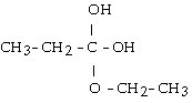 <strong>Which of these compounds is the ester formed from the reaction of acetic acid and 1-propanol?</strong> A) B) C) D) E)