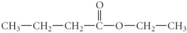 <strong>Name the following compound. </strong> A) ethyl propyl ether B) ethyl propanoate C) ethyl butanoate D) hexanoic acid E) 4-hexanal