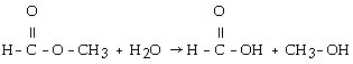 <strong>Which of the following is the reaction for the acid hydrolysis of ethyl formate?</strong> A) B) C) D) E)