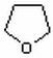 <strong>What is the IUPAC name of this compound? </strong> A) pyran B) tetrahydropyran C) tetrahydrofuran D) furan E) oxycyclopentane