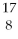 <strong>Nitrogen-17 is a beta emitter. What is the isotope produced in the radioactive decay?</strong> A) C B) B C) N D) F E) O