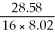 <strong>What is the correct answer for the calculation of a volume (in mL) with measured numbers   ?</strong> A)0.22 mL B)0.223 mL C)57 mL D)14 mL E)14.3 mL <div style=padding-top: 35px> 