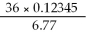 <strong>What is the correct answer for the calculation   ?</strong> A)0.65645 B)0.656 C)0.66 D)1.52 E)1.5 <div style=padding-top: 35px> 