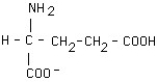 <strong>What is the structural formula of glutamic acid (pI = 3.2) at pH = 1?</strong> A) B) C) D) E)