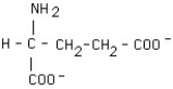 <strong>What is the structural formula of glutamic acid (pI = 3.2) at pH = 1?</strong> A) B) C) D) E)