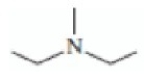 The compound shown is a tertiary amine.  <div style=padding-top: 35px> 