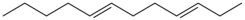 <strong>Choose the saturated fatty acid from the compounds below.</strong> A) B) C) D) E)
