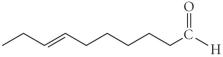 <strong>Which of the following fatty acids is most likely to be a liquid at room temperature?</strong> A) B) C) D) E)