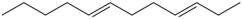 <strong>Choose the polyunsaturated triacylglycerol from the compounds below.</strong> A) B) C) D) E)