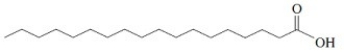 <strong>The structure is that of ________ acid. </strong> A)oleic B)linoleic C)arachidonic D)stearic E)palmitic