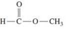 <strong>Give the IUPAC name for the following compound. </strong> A)methyl formyl ether B)methyl methanoate C)methyl ethanoate D)methyl formate E)ethanoate
