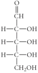 <strong>Which of the following is an example of an aldohexose?</strong> A)   B)   C)   D)   E)   <div style=padding-top: 35px> 