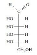 Identify each Fischer projection as the D- or L-isomer.  <div style=padding-top: 35px> 
