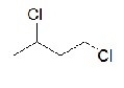 <strong>What is the name of this compound? </strong> A)1,1-dichlorobutane B)1,2,-dichlorobutane C)1,3-dichlorobutane D)1,4-dichlorobutane E)dichlorobutane