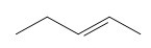 <strong>What is the IUPAC name for the following compound? </strong> A)1-pentene B)2-pentene C)3-pentene D)1-methylbutene E)2-pentyne