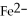 <strong>What is the correct formula for the iron(II)ion?</strong> A) B) C) D) E)