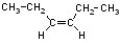 <strong>What is the IUPAC name of the compound shown below? </strong> A)3-hexene B)3-hexyne C)trans-3-hexene D)cis-2-hexene E)cis-3-hexene