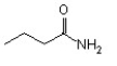 <strong>The IUPAC name of this compound is ________. </strong> A)pentanamide B)butyramide C)butylamine D)butanamide E)propanamide