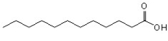 This skeletal structure represents a saturated fatty acid.
