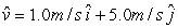 <strong>A ball of mass 2.0 kg is acted on by two forces, and .At t = 0 s,the particle is at rest at the origin.The velocity vector at t = 2 s is</strong> A) B) C) D) E)
