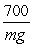 <strong>A projectile of mass m is propelled from ground level with kinetic energy of 450 J.At the exact top of its trajectory,its kinetic energy is 250 J.To what height above the starting point does the projectile rise?</strong> A) m B) m C) m D) m E) m