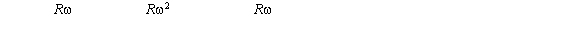 <strong>A point P is at a distance R from the axis of rotation of a rigid body.The linear speed,centripetal acceleration,and tangential acceleration of the point can be expressed as </strong> A) B) C) D) E)
