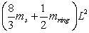 <strong>A wagon wheel consists of 8 spokes of uniform diameter,each of mass m<sub>s</sub> and length L cm.The outer ring has a mass m<sub>ring</sub>.What is the moment of inertia of the wheel? Assume that each spoke extends from the center to the other ring and the ring is of negligible thickness. </strong> A) B) C) D) E)
