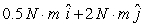 <strong>The angular momentum of a rotating object is initially and 2s later it is .The units are in kg.m<sup>2</sup>/s.The torque that produces the change in angular momentum is</strong> A) B) C) D) E)none of the above