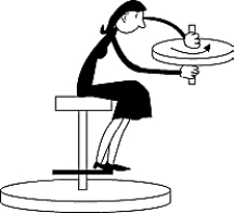 <strong>A woman sits on a stool that can turn friction-free about its vertical axis.She is handed a spinning bicycle wheel that has angular momentum <sub>0</sub> and she turns it over (that is,through 180º).She thereby acquires an angular momentum of magnitude </strong> A)0 B) <sub>0</sub><sub> </sub> C) <sub>0</sub><sub> </sub> D)2 <sub>0</sub> E)4 <sub>0</sub><sub> </sub>