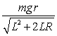 <strong>A ball of radius r and mass m is hung using a light string of length L from a frictionless vertical wall.The normal force on the ball due to the wall is </strong> A)mgr/L B) C) D)mgL/r E)None of these is correct.