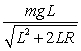 <strong>A ball of radius r and mass m is hung using a light string of length L from a frictionless vertical wall.The normal force on the ball due to the wall is </strong> A)mgr/L B) C) D)mgL/r E)None of these is correct.