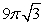<strong>A body oscillates with simple harmonic motion according to the equation where the units are SI.The speed of the body when it has a displacement of 3 m is</strong> A) m/s B)6 \pi m/s C)9 \pi m/s D) m/s E)18 \pi m/s
